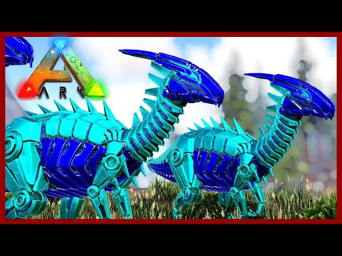 Electronics & Oil Farm - Tek Parasaur Taming - The Island Map - Ark Survival Evolved Ep 18