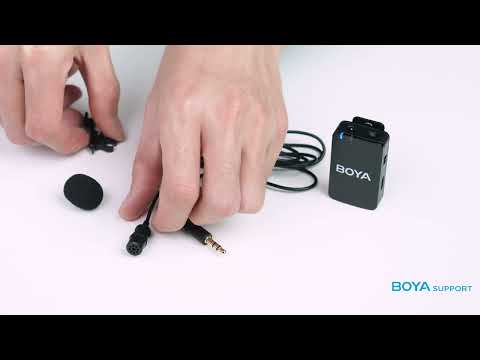 Радиосистема с петличными микрофонами для смартфона / ПК / камеры Boya BOYAMIC