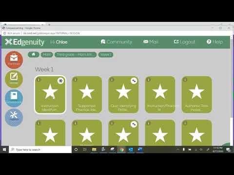 Compass Learning Student Walkthrough
