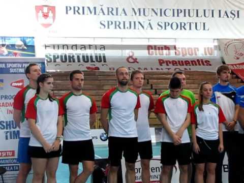 Balkan Badminton Championships Iasi 2016 video