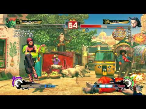 TheRealKungFuJo (Blanka) Vs. DRS filipin0man (Rose)