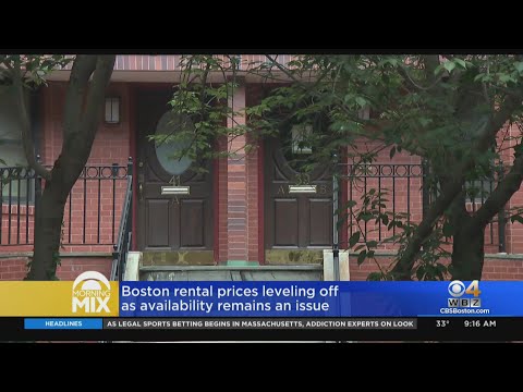 Boston apartment rental prices starting to level off a bit, expert says