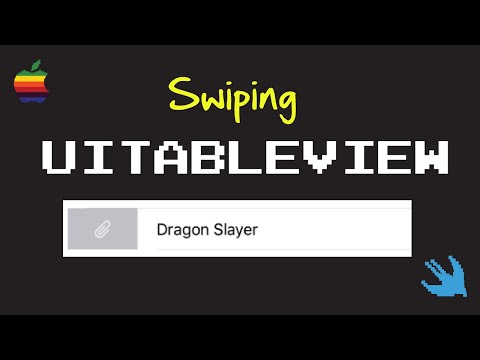 Swipeable UITableViewCells