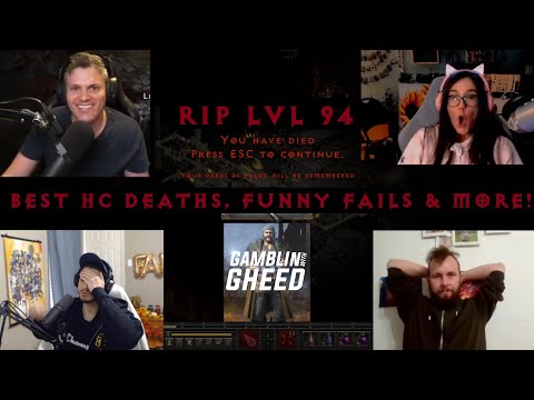 D2R CLIPS #27 - HC DEATHS, GAMBLING FAIL, INSANE RNG, KITTY FELL ON STREAM & MORE CLIPS OF THE DAY!