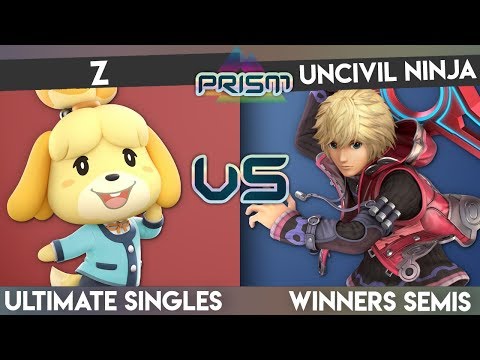 PRISM 160 - Z (Isabelle) vs. Uncivil Ninja (Shulk) - Winners Semis - Smash Ultimate Singles