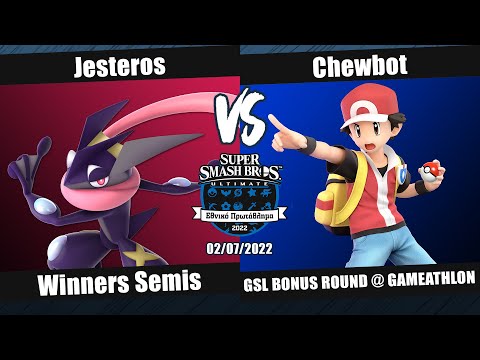 GSL22BR - WS - Jesteros (Greninja) vs Chewbot (Pokémon Trainer) - Super Smash Bros. Ultimate