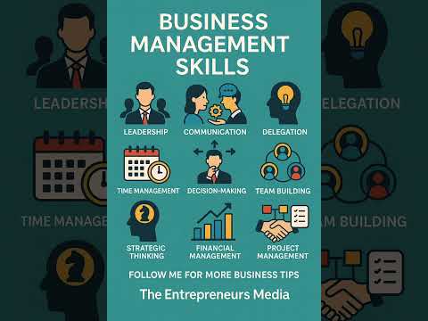 9 Powerful Business Management Skills to Grow Your Business | The Entrepreneurs Media #business
