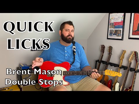 Quick Licks: Episode #10 (Brent Mason Double Stops)