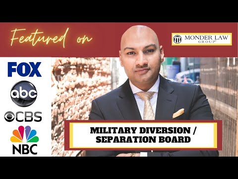 Military Diversion Administrative Separation Attorney - Monder Law