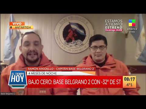 Bajo cero: Base Belgrano 2 con -32% de ST