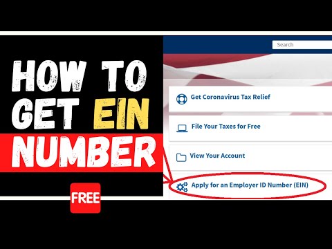 How to Get Your EIN Number For Your Business (FREE) |...