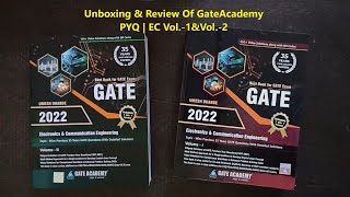 Gateacademy PYQ | EC Vol. - 1& Vol. - 2 | Unboxing & Review.|Gateacademy Previous year question