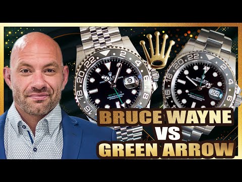Rolex: Bruce Wayne vs Green Arrow Comparison