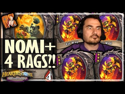 NOMI WITH QUADNAROS?! - Hearthstone Battlegrounds