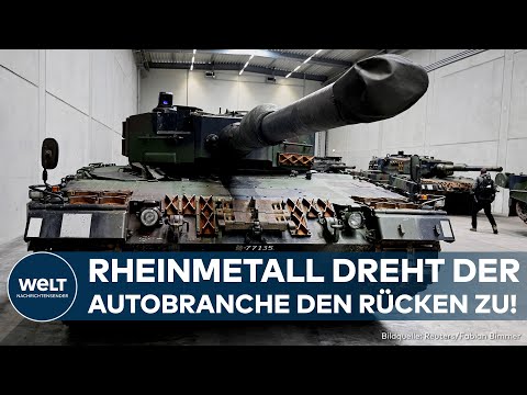 RHEINMETALL: Rüstungskonzern sortiert aus! Unternehmen will sich von Autogeschäft trennen