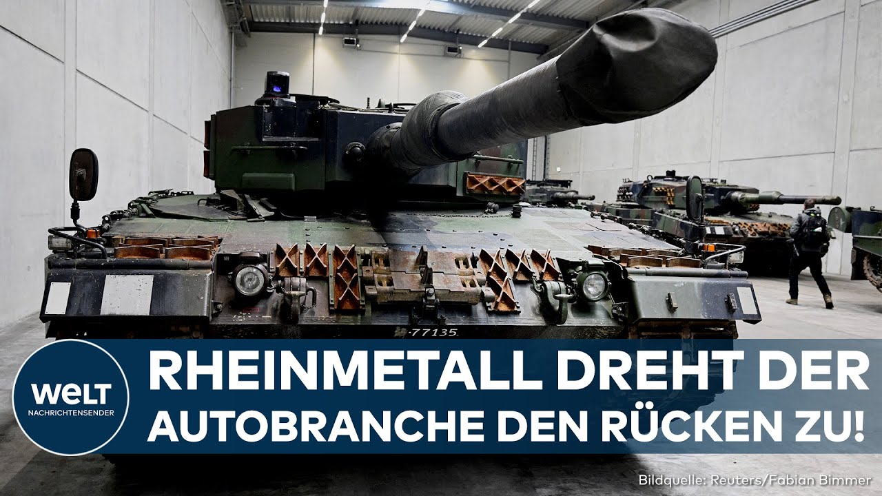 RHEINMETALL: Rüstungskonzern sortiert aus! Unternehmen will sich von Autogeschäft trennen