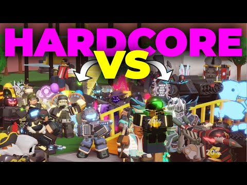 Can One of EVERY Tower Beat Hardcore? (Updated) | TDS