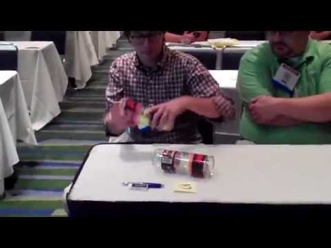 Lean Training Game - Tennis Ball Exercise Round 1