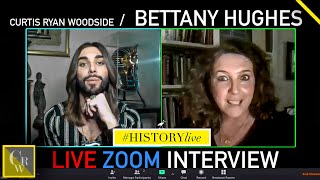 Bettany Hughes Live Interview with Curtis Ryan Woodside (Aphrodite + other goddesses) video