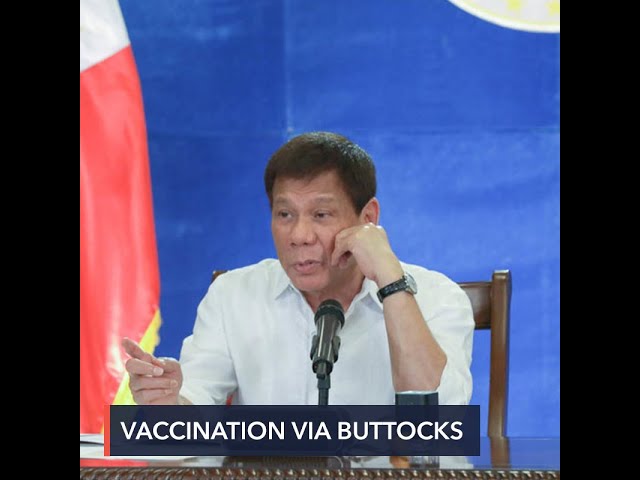 Need for privacy: Duterte to get vaccinated in the buttocks, says Roque