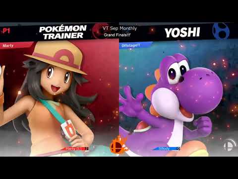 VT Monthly #1 Marty (Pokemon Trainer) vs Sillody (Kirby, Yoshi) Grand FInals