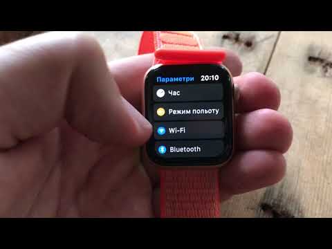How to turn on AIRPLANE MODE on APPLE WATCH?