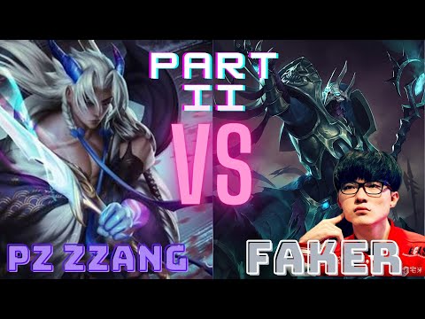 PZ ZZANG' YONE POPS OFF VS T1 FAKER | Patch 12.14 | Azir vs Yone | LCK Replays | 2022