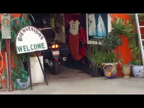 Parking at La Fonda Hotel, Mexico
