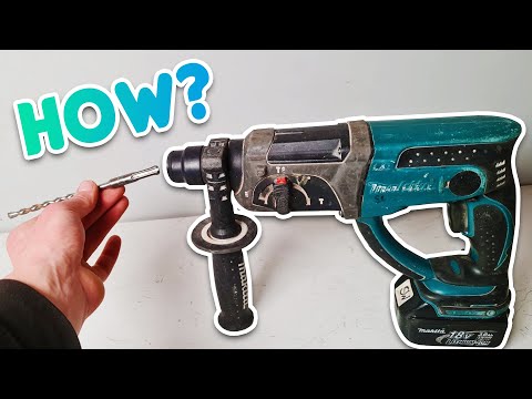 How To Fit A SDS Drill Bit