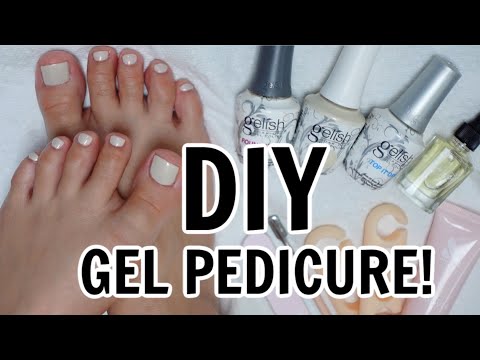 Step-By-Step GEL Pedicure at HOME! | SAVE TIME + $$!