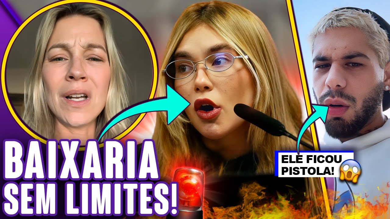 VIRGINIA PASSA VERGONHA NA CPI DAS BETS, LUANA PIOVANI DETONA E ZÉ FELIPE XINGA! | Virou Festa