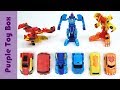 6 Car Crash Tranforming To Robots Hello Carbot Toys