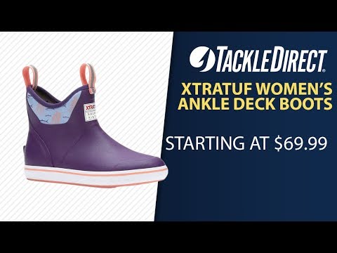 Xtratuf Womens Ankle Deck Boots - Kryptek Yeti - 6 - TackleDirect
