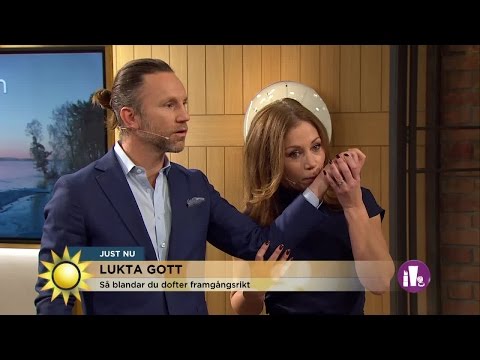 Tilde om heta parfymtrenden "Jag vill typ äta upp dig!" - Nyhetsmorgon (TV4)