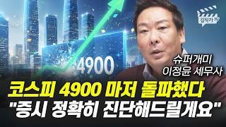 코스피 4900 마저 돌파했다, 증시 정확히 진단해드릴게요 (슈퍼개미 이정윤 세무사)