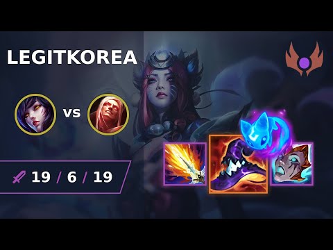 [ LegitKorea ] Ahri MID vs Vladimir | NA MASTER | LOL Season 2024