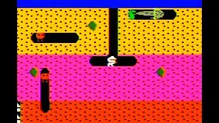 Dig Dug Intellivision Gameplay