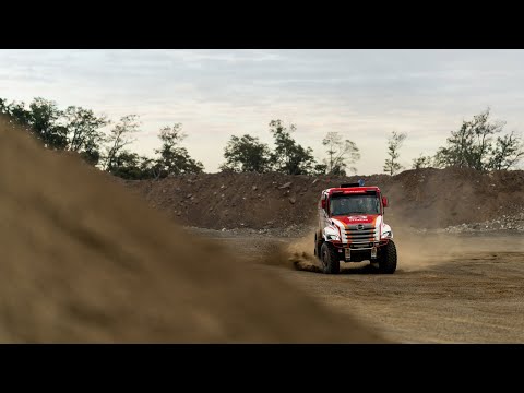 Art of Dakar // Hino Team Sugawara Test Day