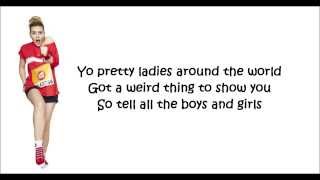 Word Up - Little Mix (Lyrics + Pictures)