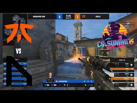 Fnatic vs Nordavind (Map 2) - cs_summit 6 - Match Highlights | CSGO