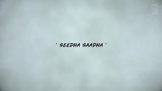 Seedha Saadha ... Pardhaan ... full hd video song sh