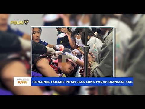 PERSONEL POLRES INTAN JAYA DIANIAYA KKB