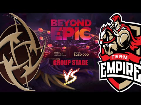NINJAS IN PYJAMAS vs TEAM EMPIRE Bo3 | BEYOND EPIC: Europe/CIS 2020 | Group Stage | Full Highlights