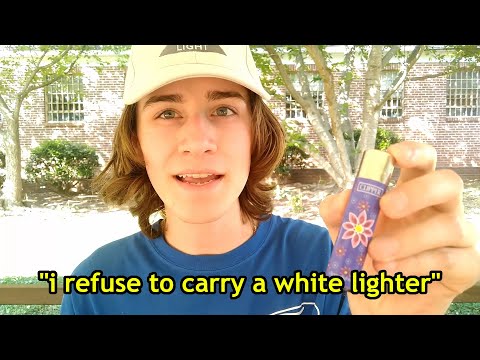 What's the Issue with White Lighters?
