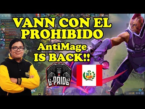 G-PRIDE(SMASH)  VS TEAM PERU (VANN) SEMIFINAL DE LA LPG GAME 1  DOTA 2