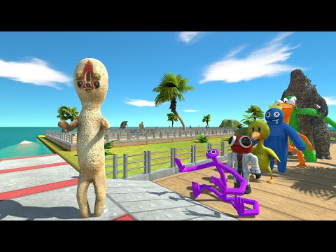 SCP 173 OASIS DEATH RUN - Animal Revolt Battle Simulator