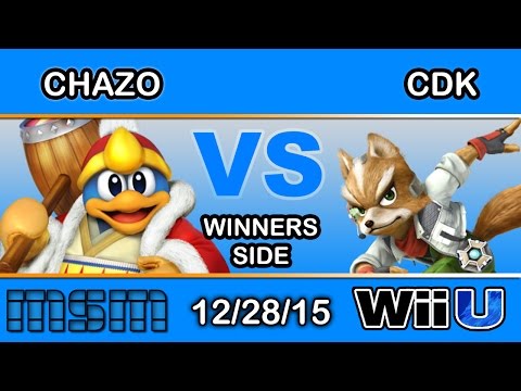 MSM 30 - PC | Chazo (King DEDEDE) Vs. SA2 | CharlieDaKing (Fox) Winners Side - Smash Wii U