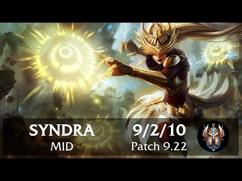 Syndra Mid vs Lissandra | Pinoy Challenger Replay Patch 9.22