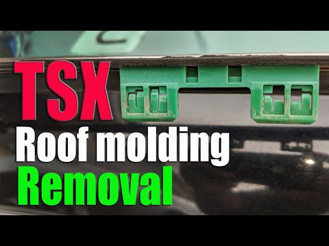 Easy Steps to Remove Roof Molding on 2005 Acura TSX