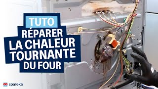 Chaleur tournante HS : tester la résistance circulaire et réparer (tuto four)